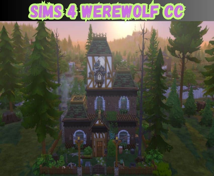 sims 4 werewolf manor