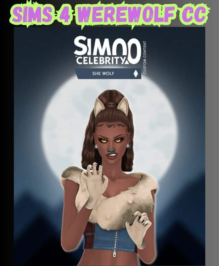 sims 4 she wolf cc