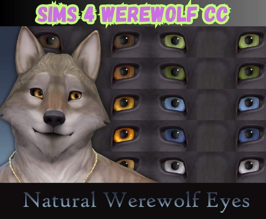 sims 4 natural werewolf eyes cc