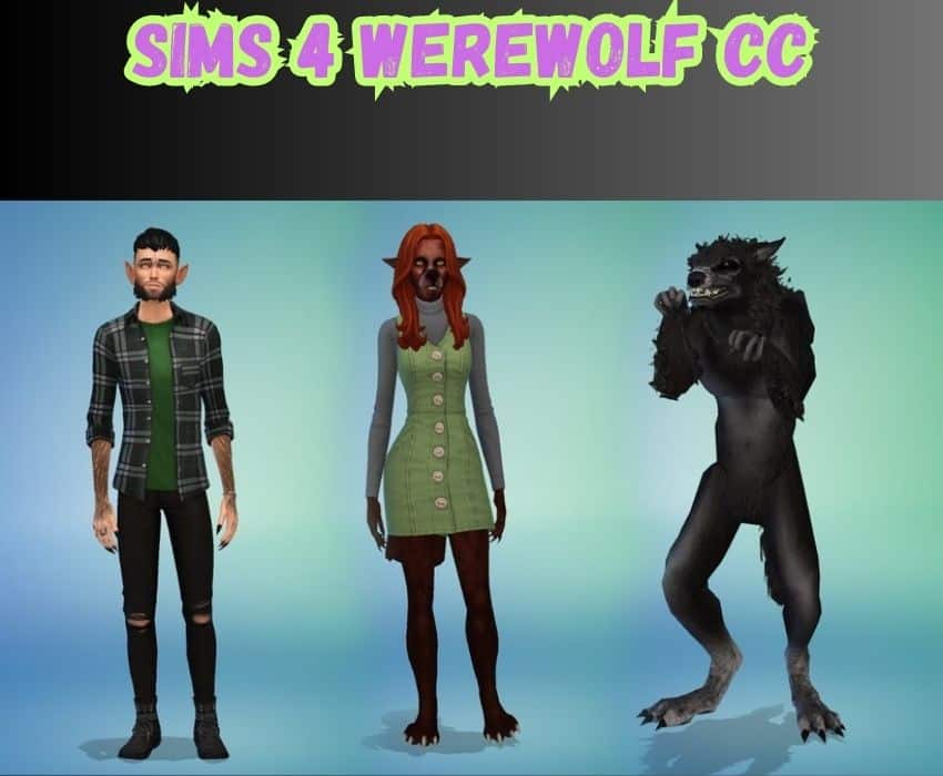 Sims 4 werewolves