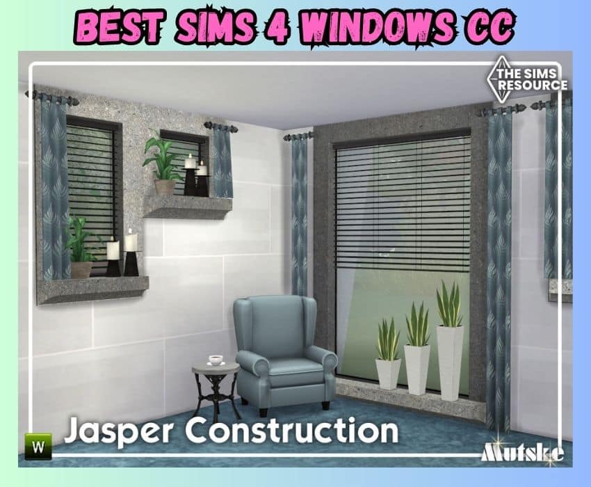 sims 4 window cc with blinds