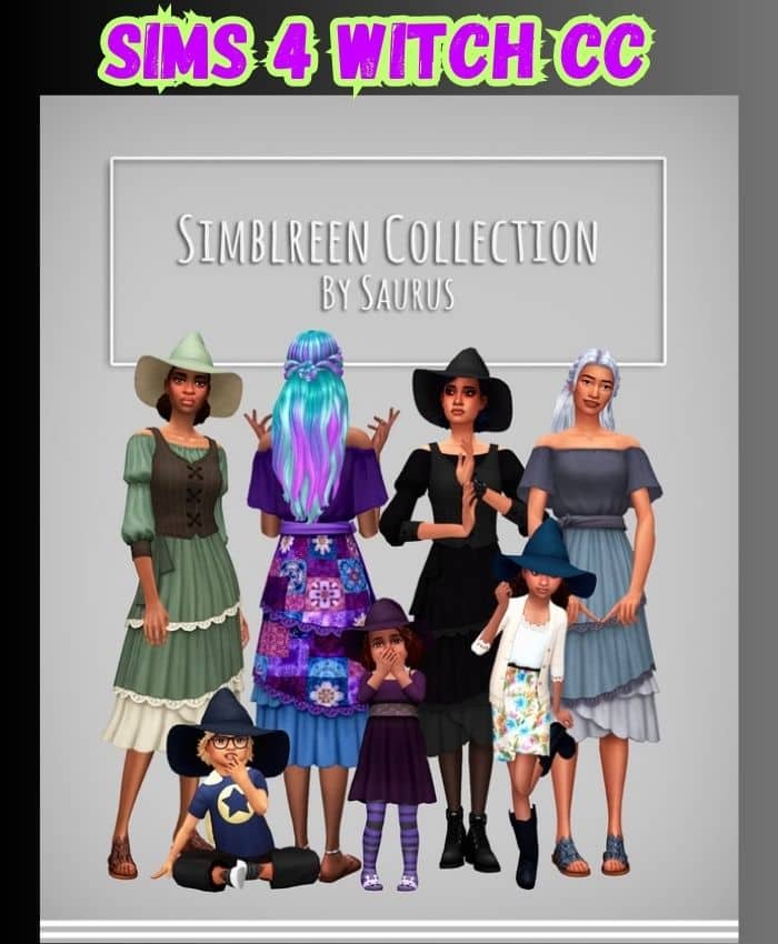 sims 4 witch outfits cc