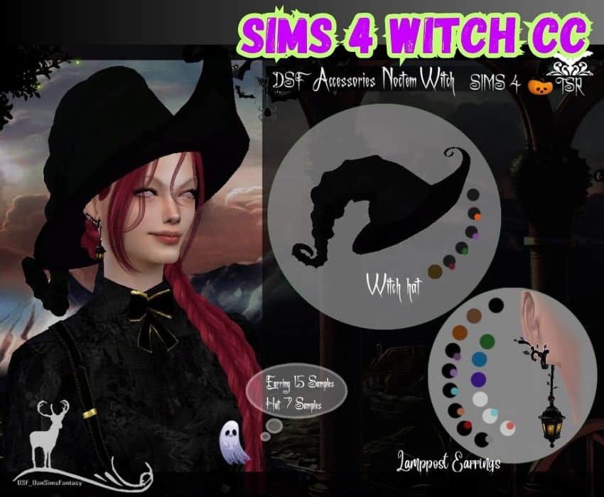 sims 4 witch hat