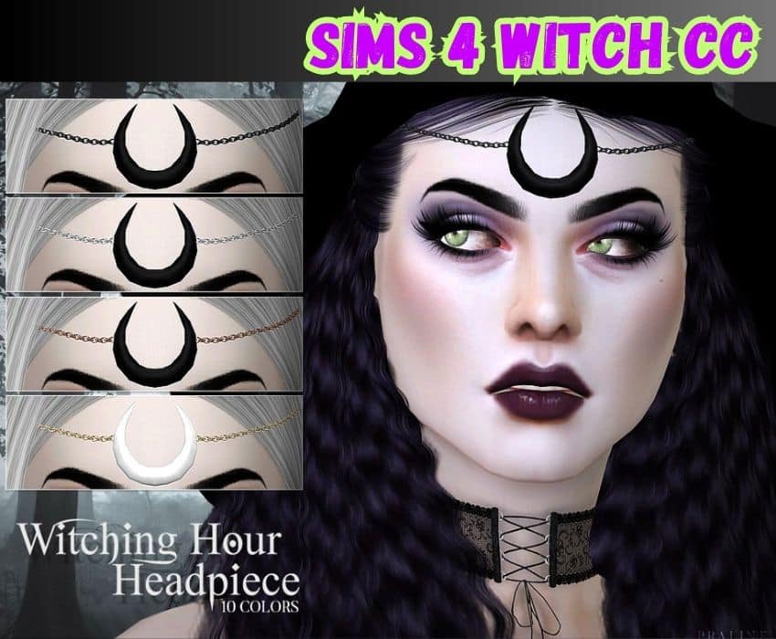 sims 4 witch headpiece