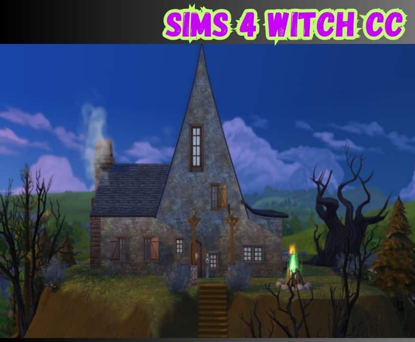 sims 4 witch home