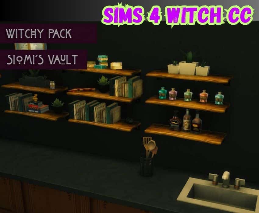 sims 4 witch vault cc