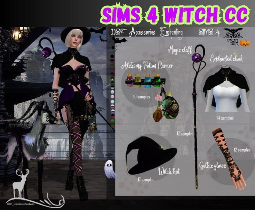 sims 4 witch cc pack