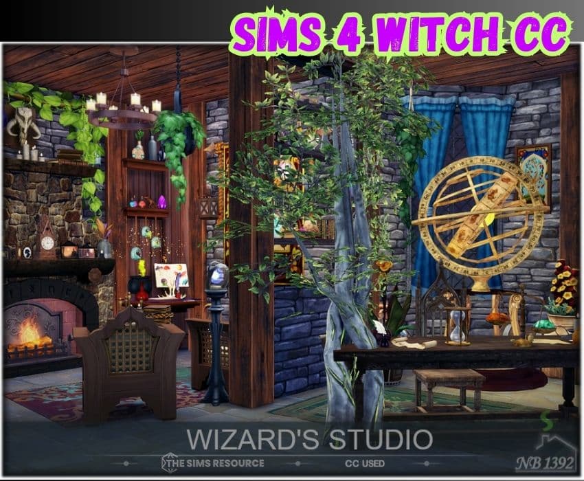sims 4 wizard studio cc
