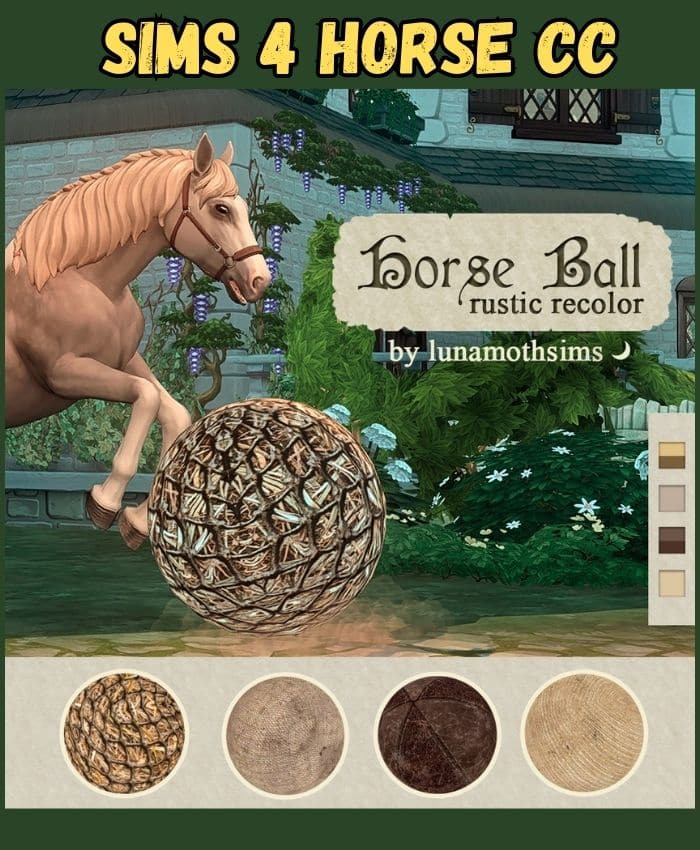 sims 4 horse ball 