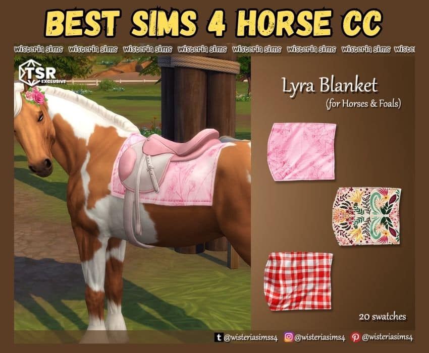 sims 4 horse blanket