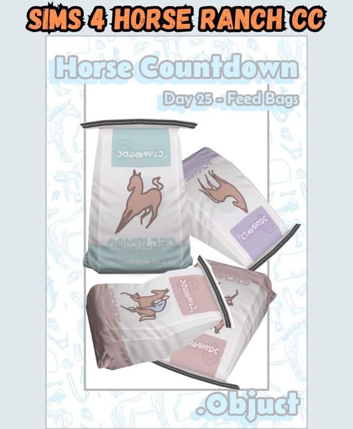 sims 4 horse ranch horse countdown horse feed