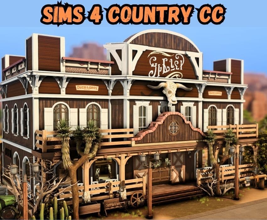 sims 4 country saloon 