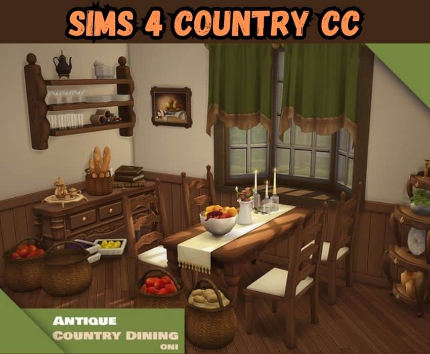 sims 4 Country custom content