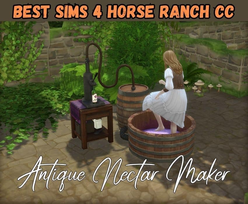 sims 4 horse ranch antique nectar maker