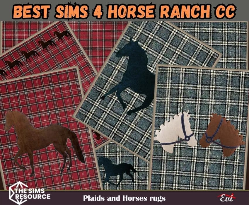 sims 4 horse ranch rugs