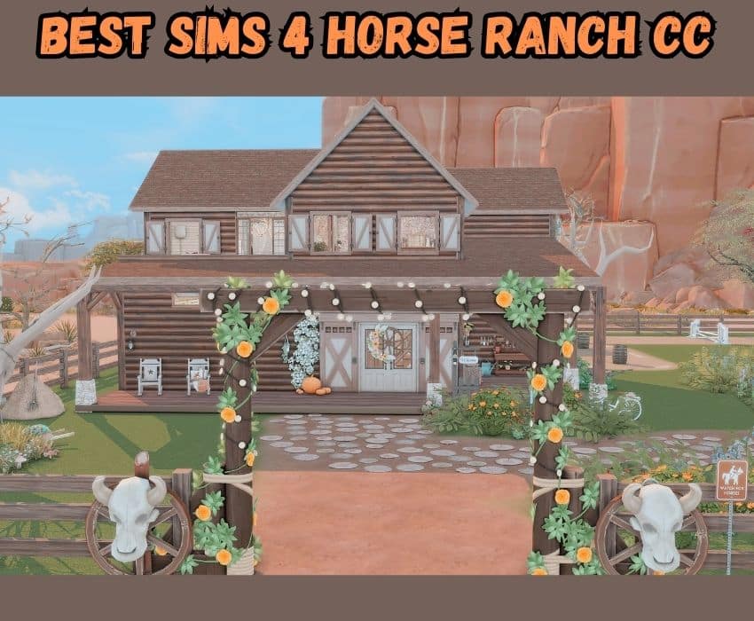 sims 4 horse ranch build