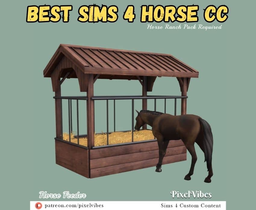 sims 4 horse feeder