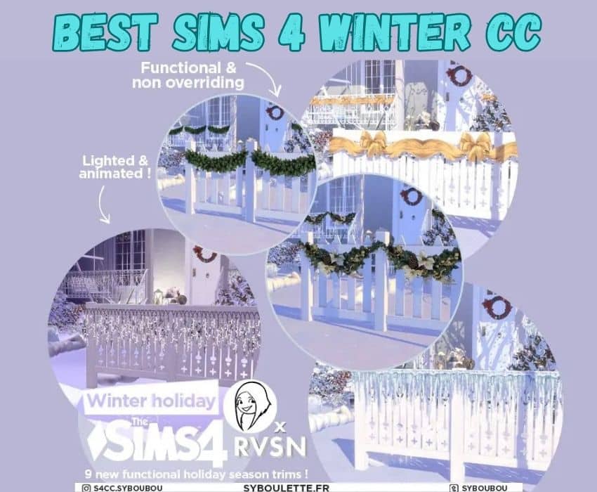 sims 4 winter cc