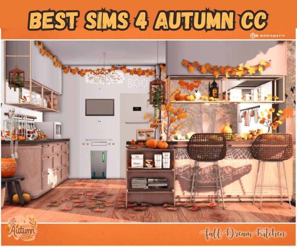 Sims 4 Fall Dream kitchen 