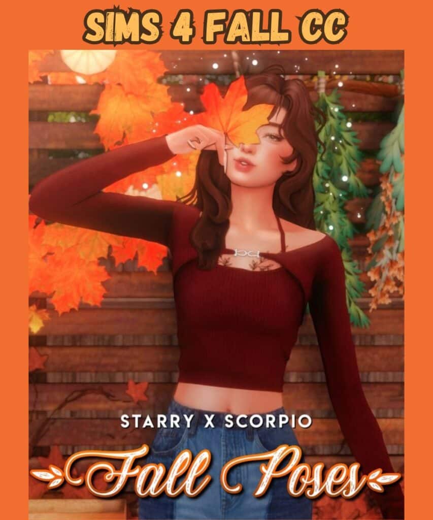 Sims 4 Fall poses