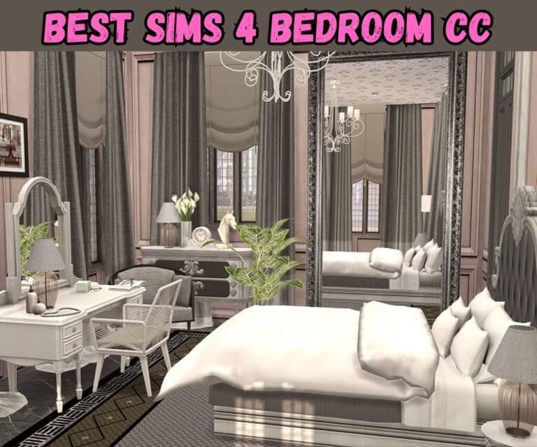 23+ Cozy Sims 4 Bedroom CC (Bedding, Furniture, Decor, & More)
