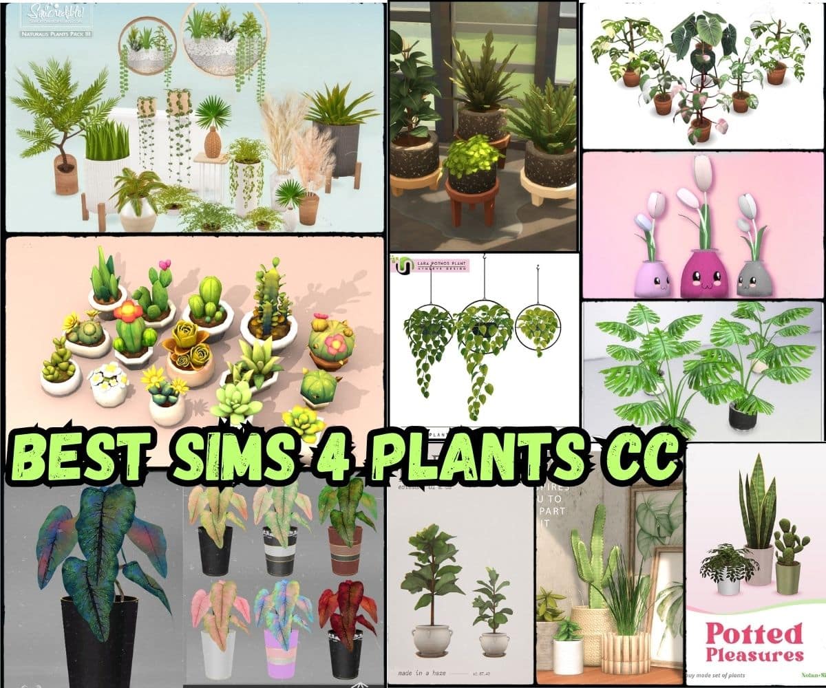 Sims 4 Plants CC