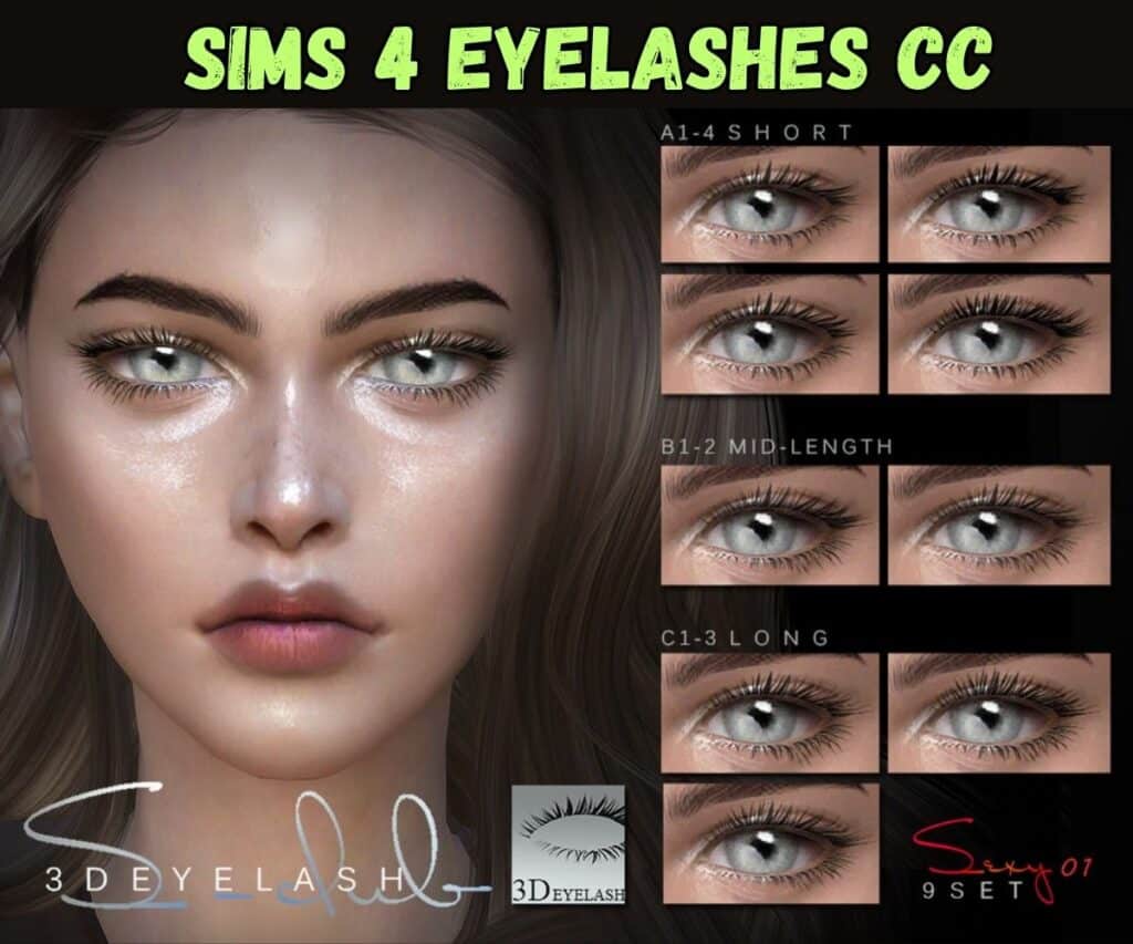 sims 4 alpha eyelashes cc on female sim