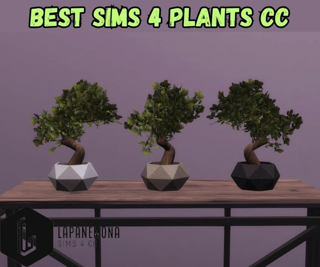 sims 4 bonsai plants