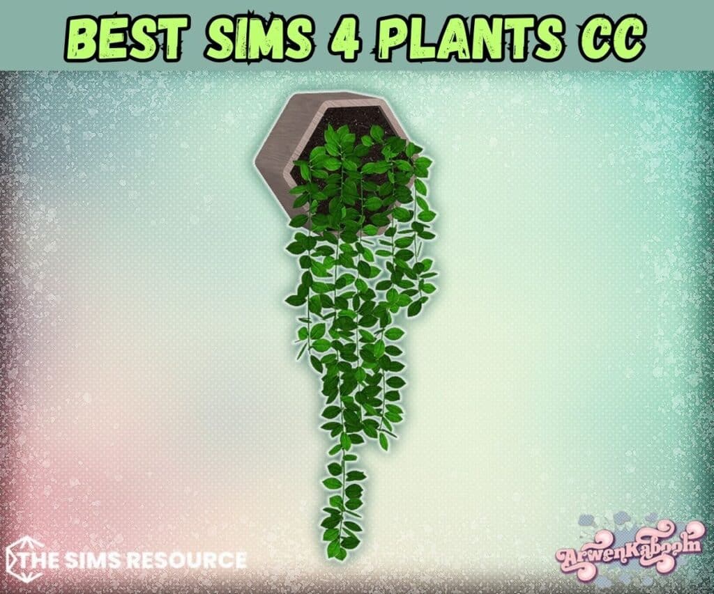 sims 4 hanging plant cc