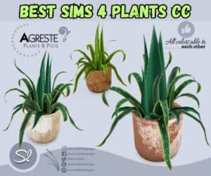 23+ Relaxing Sims 4 Plants CC (Flowers, Potted Plants, Succulents, & More)