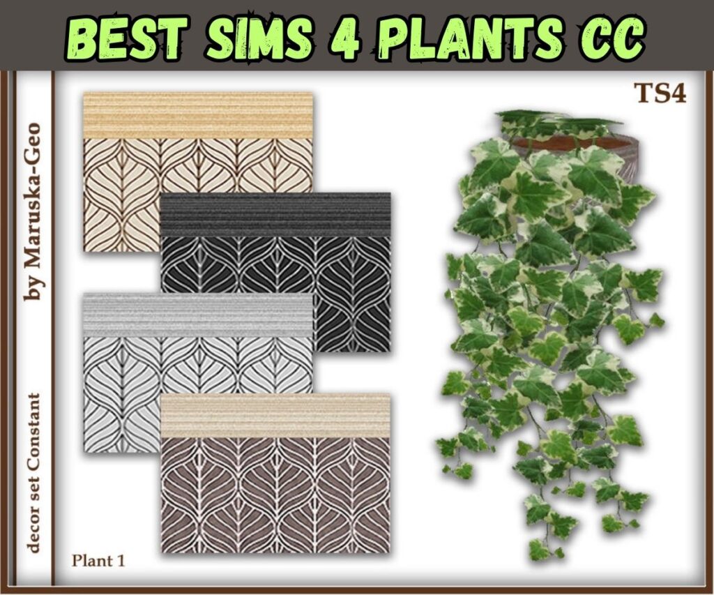sims 4 ivy plant 