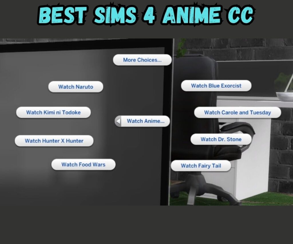 sims 4 anime mod
