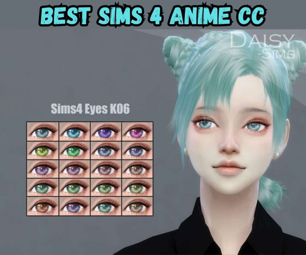 sims 4 anime eyes cc