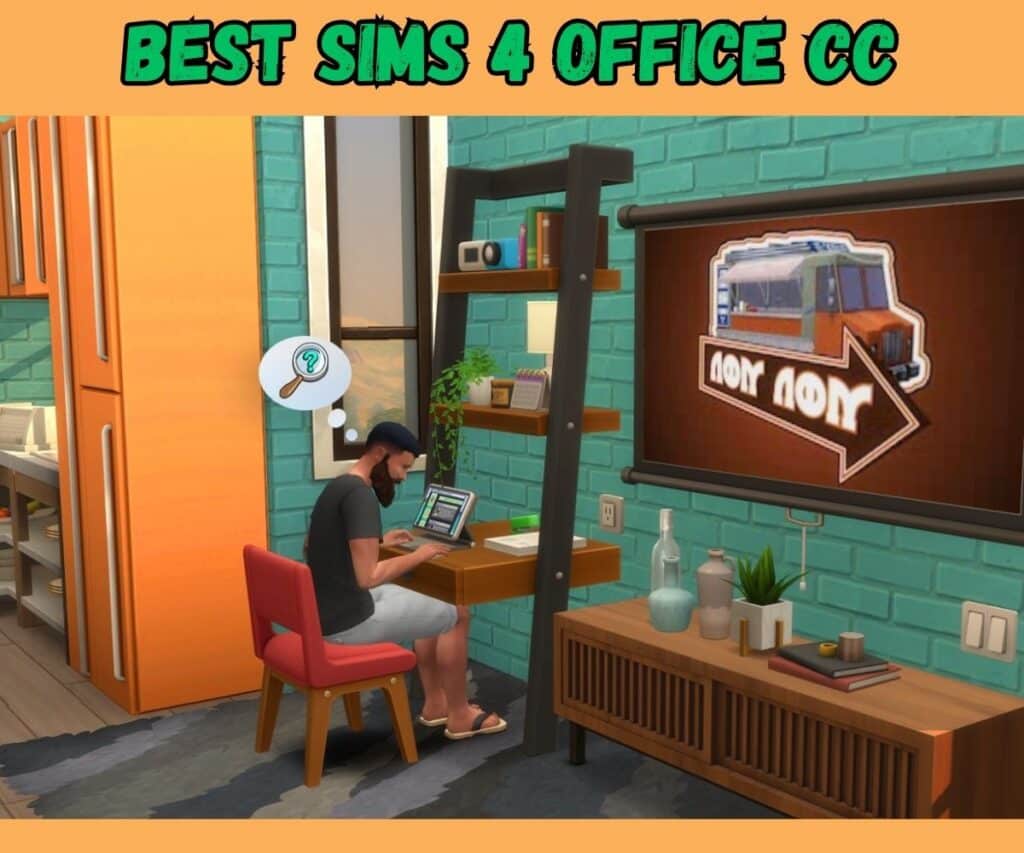 small office space for sims 4 